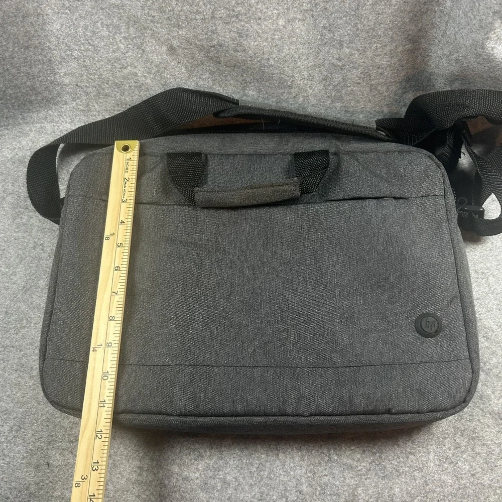 HP Prelude Topload Laptop Bag 15.6 Grey Padded Messenger Case